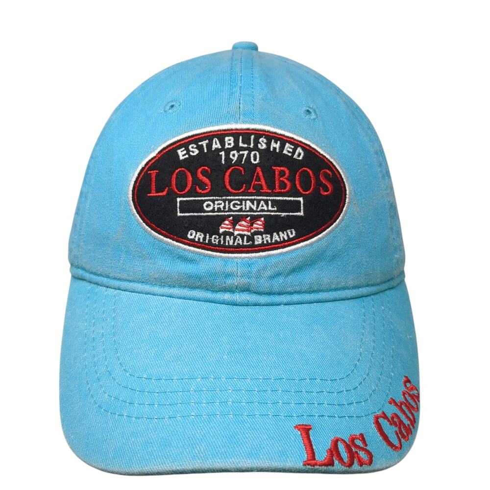 Established 1970 Los Cabos Original Brand Baseball Cap Blue OS Adjustable Mayan
